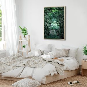 Tableau - Green Pergola (1 Part) Vertical