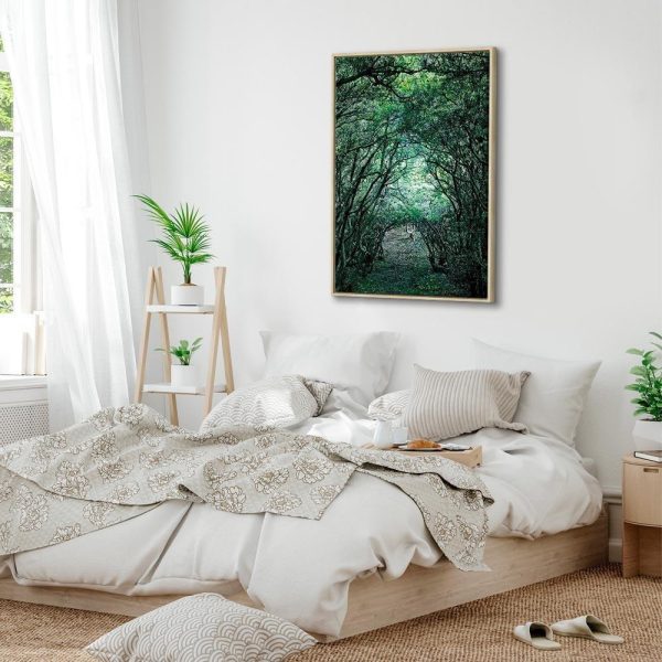 Tableau - Green Pergola (1 Part) Vertical