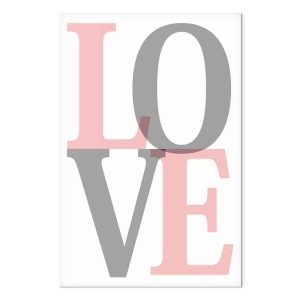 Tableau - Grey Love (1 Part) Vertical