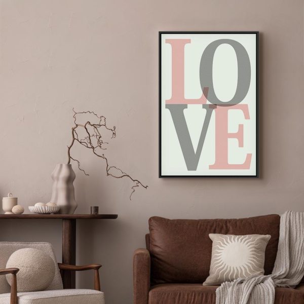 Tableau - Grey Love (1 Part) Vertical