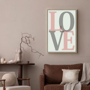 Tableau - Grey Love (1 Part) Vertical