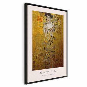 Tableau - Gustav Klimt - Portrait of Adele Bloch (1 Part) Vertical