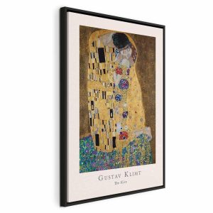Tableau - Gustav Klimt - The Kiss (1 Part) Vertical