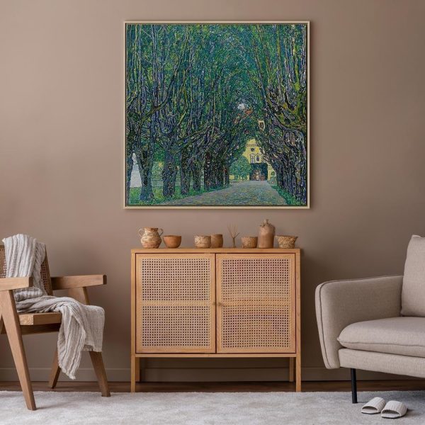 Tableau - Gustav Klimt – Avenue in the Park of Schloss Kammer