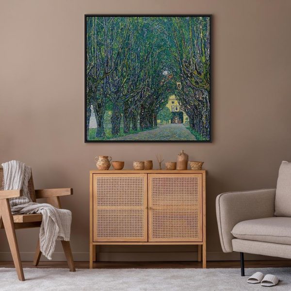 Tableau - Gustav Klimt – Avenue in the Park of Schloss Kammer