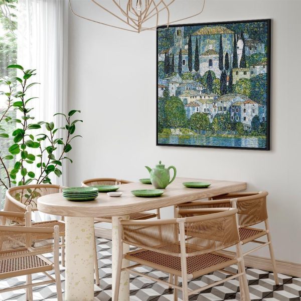 Tableau - Gustav Klimt – Church in Casson