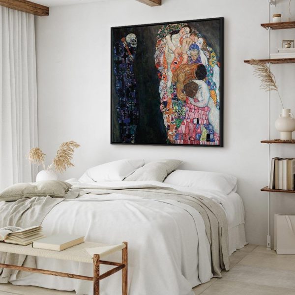 Tableau - Gustav Klimt – Death and Life