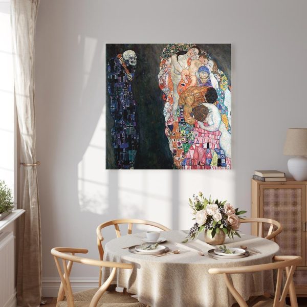 Tableau - Gustav Klimt – Death and Life