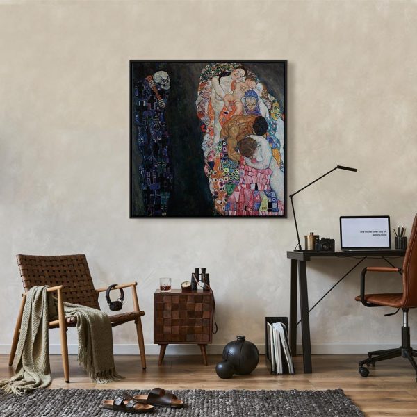 Tableau - Gustav Klimt – Death and Life