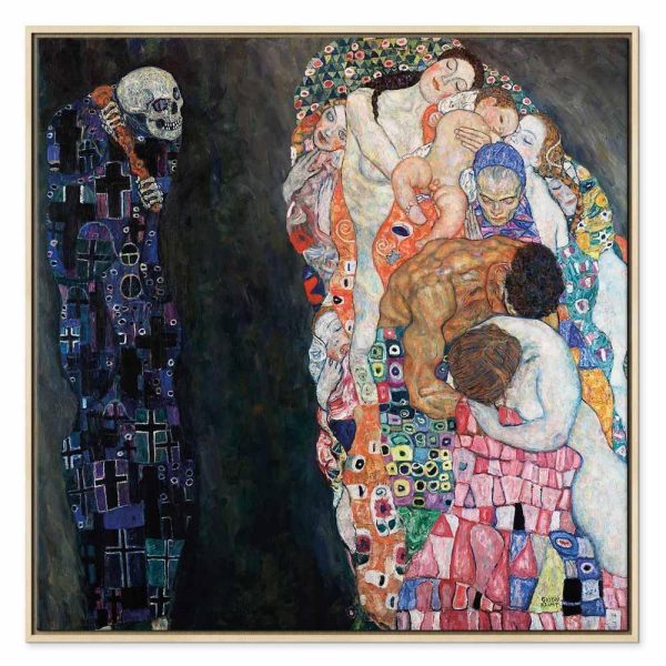 Tableau - Gustav Klimt – Death and Life