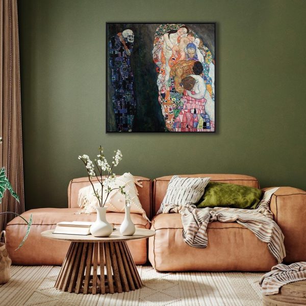 Tableau - Gustav Klimt – Death and Life