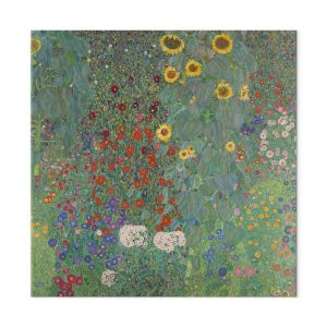 Tableau - Gustav Klimt – Farm garden with sunflowers