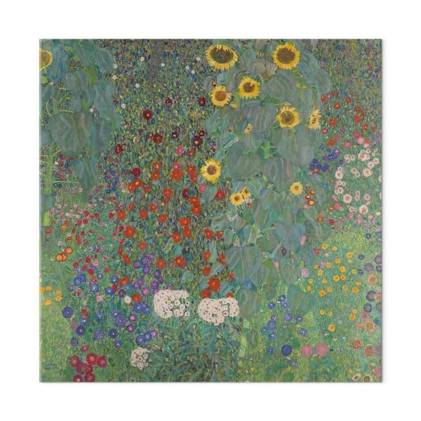Tableau - Gustav Klimt – Farm garden with sunflowers