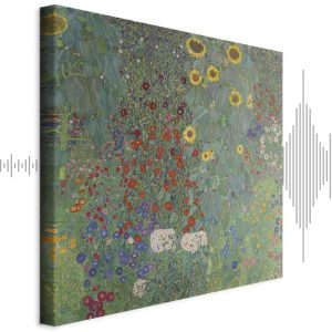 Tableau - Gustav Klimt – Farm garden with sunflowers