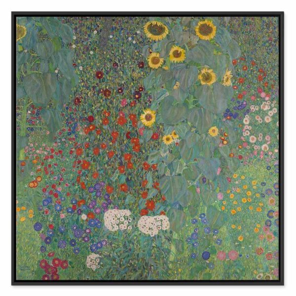 Tableau - Gustav Klimt – Farm garden with sunflowers