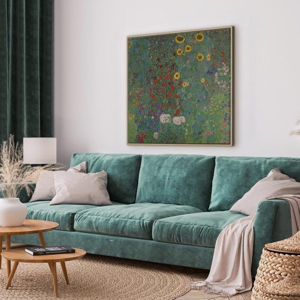 Tableau - Gustav Klimt – Farm garden with sunflowers