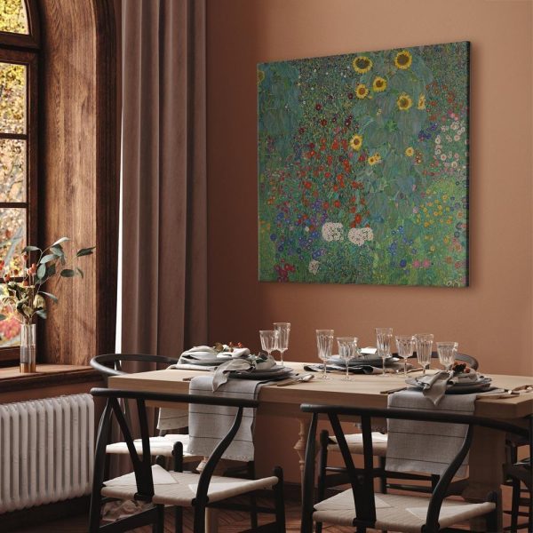 Tableau - Gustav Klimt – Farm garden with sunflowers