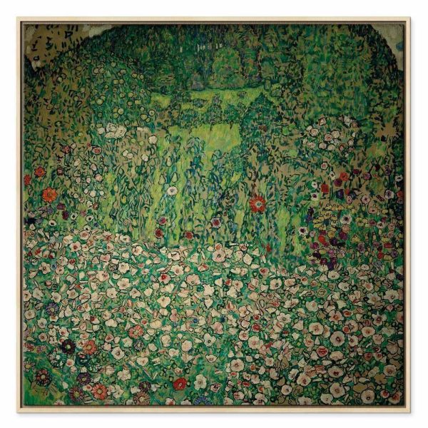 Tableau - Gustav Klimt – Gartenlandschaft mit Bergkuppe
