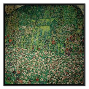 Tableau - Gustav Klimt – Gartenlandschaft mit Bergkuppe