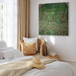 Tableau - Gustav Klimt – Gartenlandschaft mit Bergkuppe