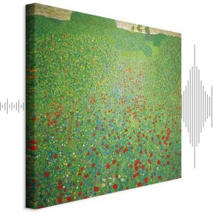 Tableau - Gustav Klimt – Poppy Field