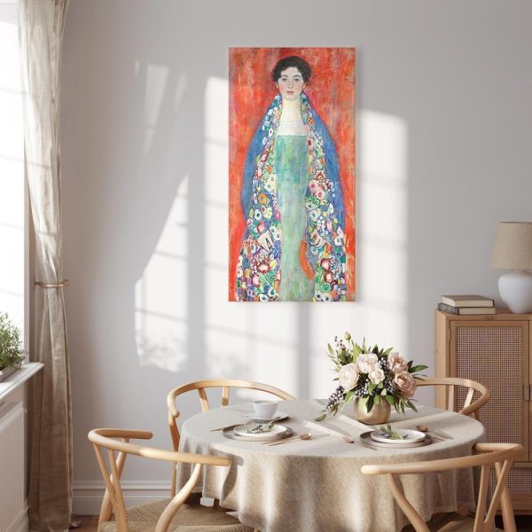 Tableau - Gustav Klimt – Portrait of Fräulein Lieser