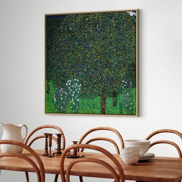 Tableau - Gustav Klimt – Roses Among the Trees