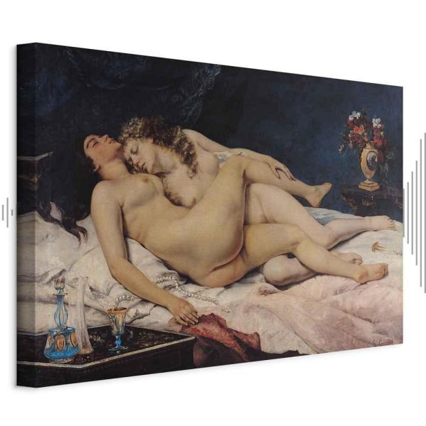Tableau - Gustave Courbet – Sleeping Tableau - Gustave Courbet – Sleeping