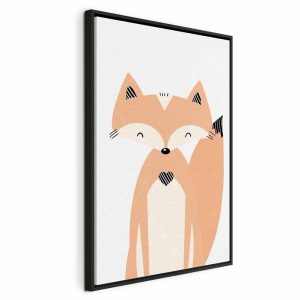 Tableau - Happy Fox (1 Part) Vertical