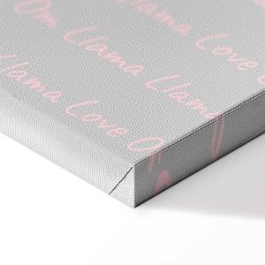 Tableau - Happy Llama (1 Part) Vertical