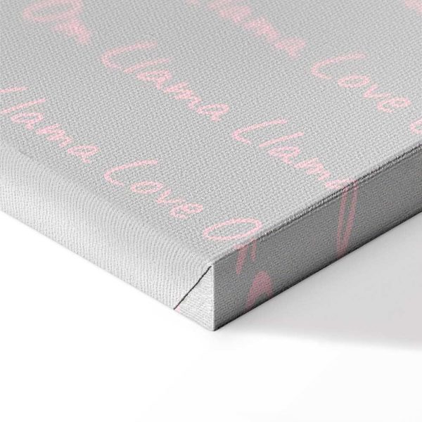 Tableau - Happy Llama (1 Part) Vertical