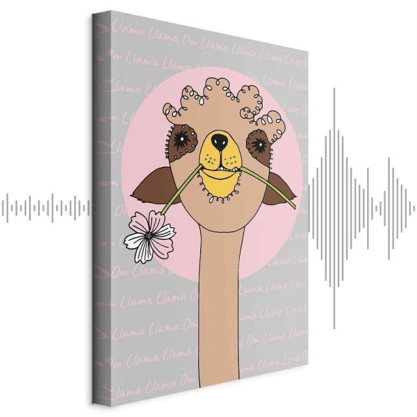 Tableau - Happy Llama (1 Part) Vertical Tableau - Happy Llama (1 Part) Vertical