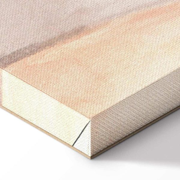 Tableau - Happy Sloth - Sloth in Subdued Colors Wearing a Cap Sitting on a Rainbow Among Little Stars