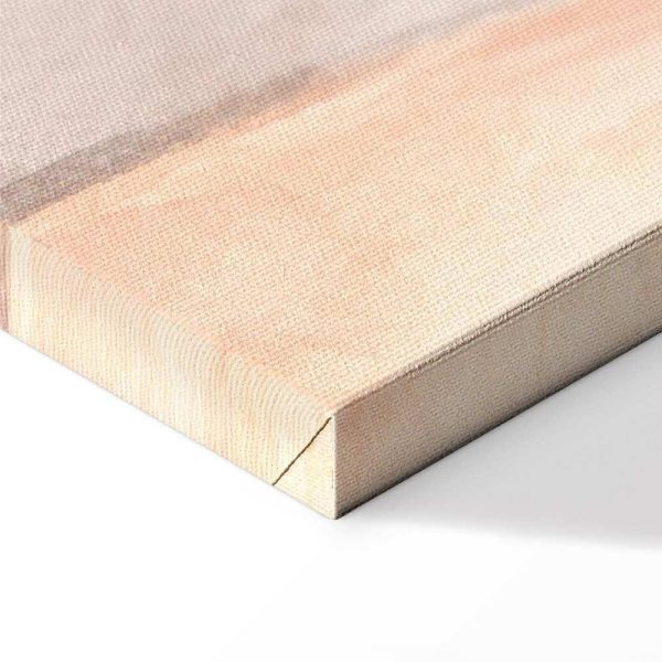 Tableau - Happy Sloth - Sloth in Subdued Colors Wearing a Cap Sitting on a Rainbow Among Little Stars