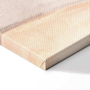 Tableau - Happy Sloth - Sloth in Subdued Colors Wearing a Cap Sitting on a Rainbow Among Little Stars