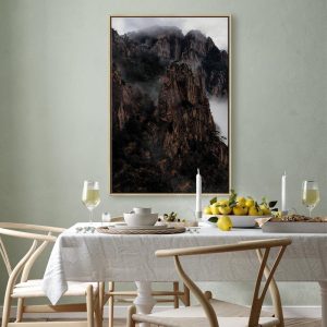Tableau - Heart of Mountain Landscape (1-part) - Clouds Amid Rocks