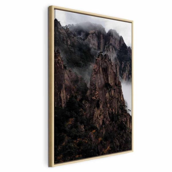 Tableau - Heart of Mountain Landscape (1-part) - Clouds Amid Rocks