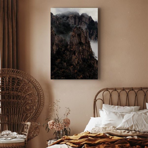 Tableau - Heart of Mountain Landscape (1-part) - Clouds Amid Rocks