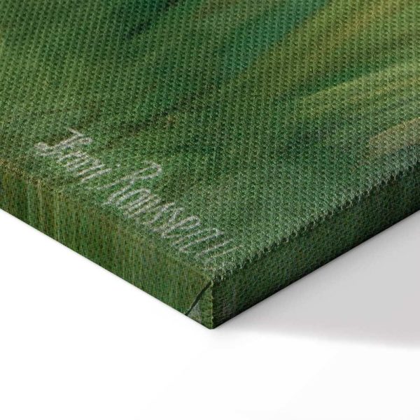 Tableau - Henri Rousseau – Le Lion ayant faim se jette sur l'Antilope