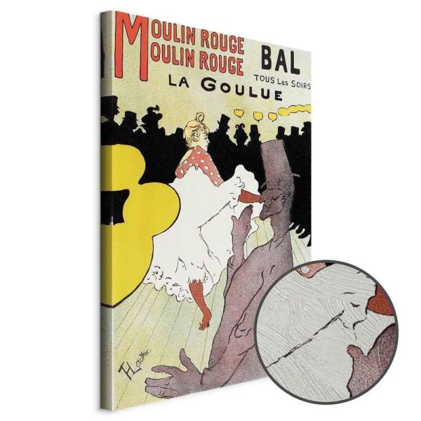 Tableau - Henri de Toulouse-Lautrec – Moulin Rouge – La Goulue