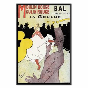 Tableau - Henri de Toulouse-Lautrec – Moulin Rouge – La Goulue