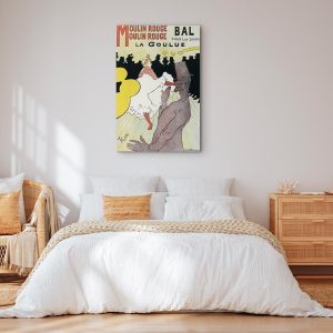 Tableau - Henri de Toulouse-Lautrec – Moulin Rouge – La Goulue