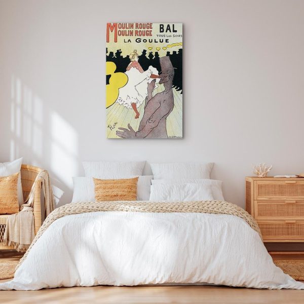 Tableau - Henri de Toulouse-Lautrec – Moulin Rouge – La Goulue