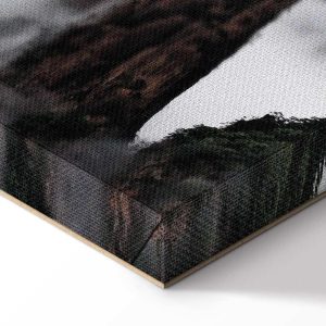 Tableau - High Mountains in Mist (1-part) - Landscape of Clouds Amid Rocks