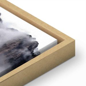 Tableau - High Mountains in Mist (1-part) - Landscape of Clouds Amid Rocks