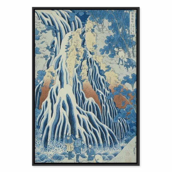 Tableau - Hokusai Katsushika – Kirifuri Fall on Kurokami Mount