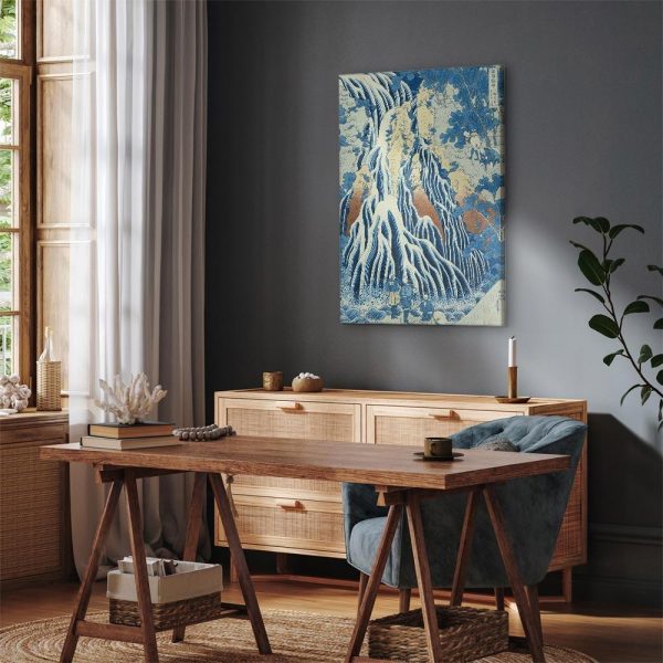 Tableau - Hokusai Katsushika – Kirifuri Fall on Kurokami Mount