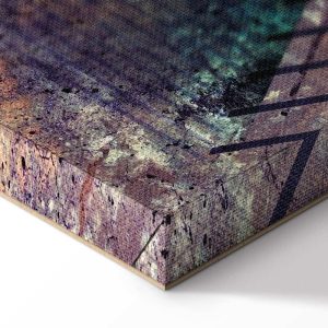 Tableau - Honey Abstraction (1 Part) Vertical