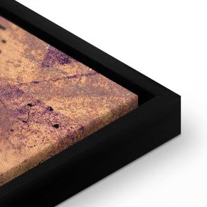 Tableau - Honey Abstraction (1 Part) Vertical