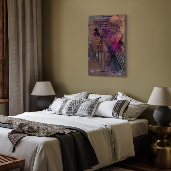 Tableau - Honey Abstraction (1 Part) Vertical